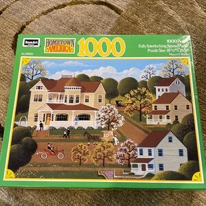 ~Rose Art~ Vintage Hometown America “ Mayor’s House” 1000-Piece Puzzle